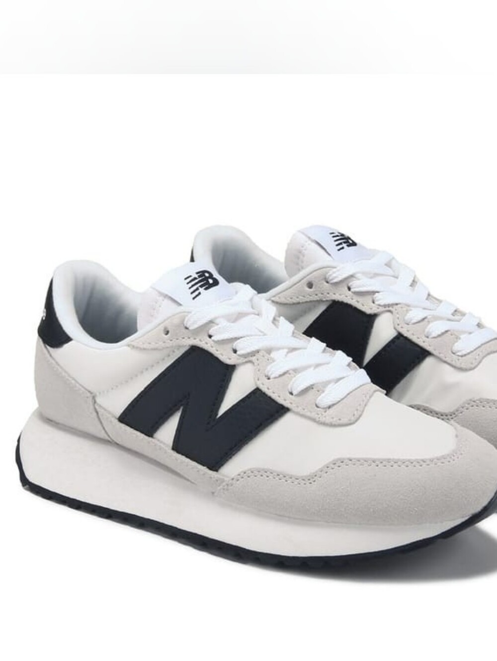 New Balance 237 Black & White Sneakers, US Size 6.5 (37 EU) - ✨️LIKE NEW✨️